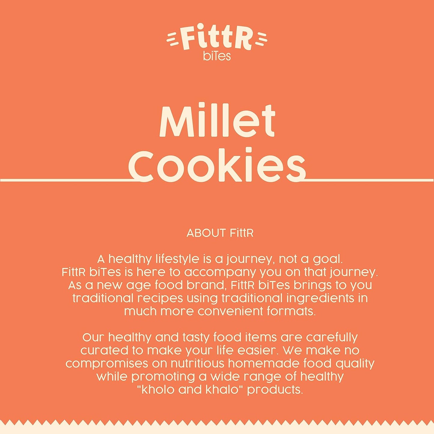 FittR Bites Multi Millet Cookies