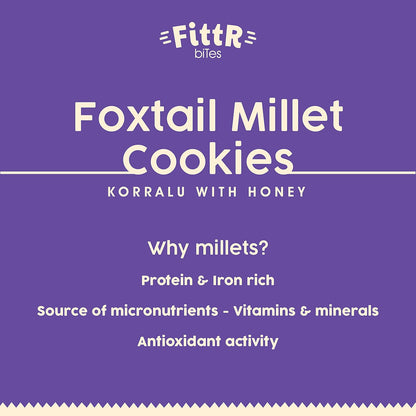 FittR Bites Foxtail Millet Cookies