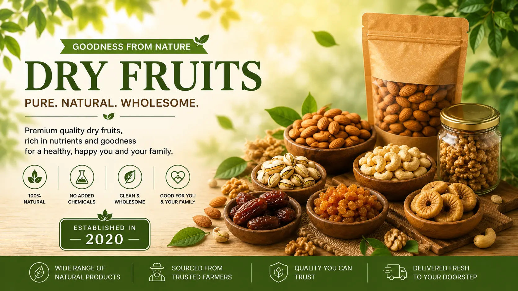 Dry Fruits by Bheeshma Naturals