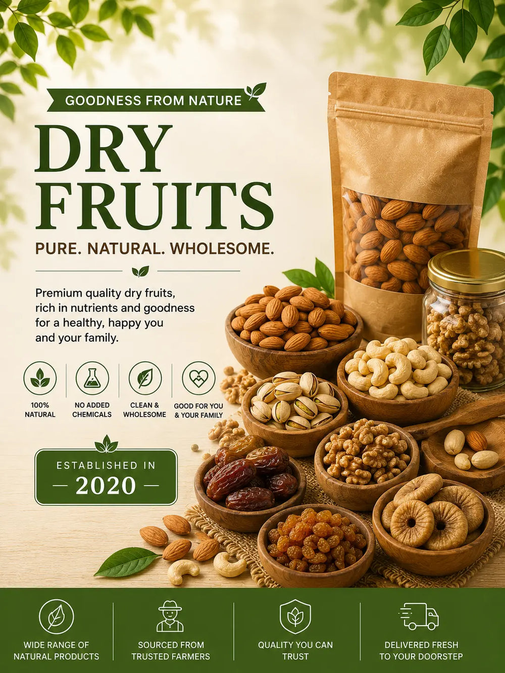 Dry Fruits by Bheeshma Naturals