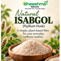 Bowl of psyllium husk fiber supplement powder