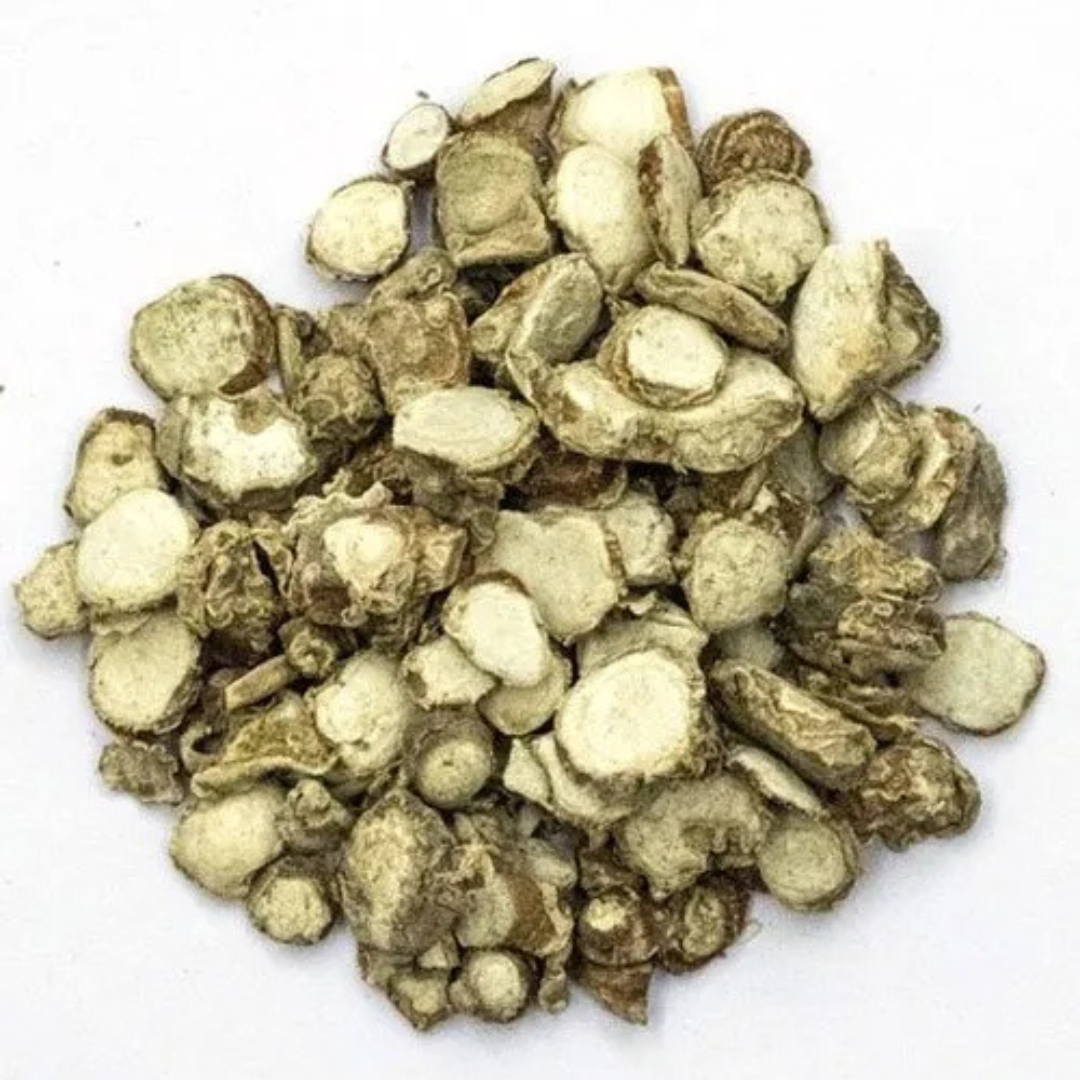 Kapoor kachari dried green-brown pieces, assorted shapes and sizes