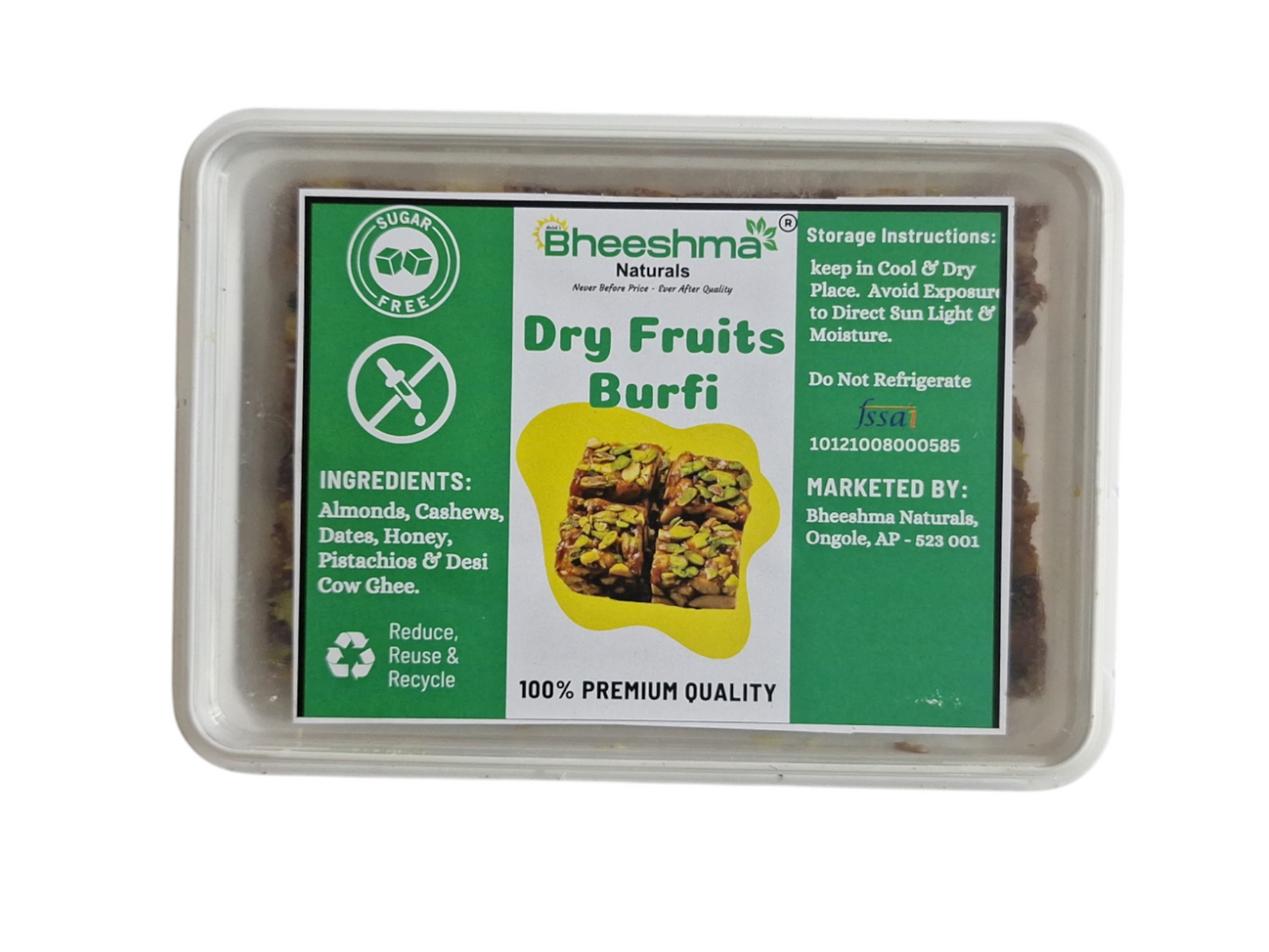 Dry Fruits Burfi
