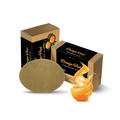 Orange fruit soap bar with orange peel and boxed set