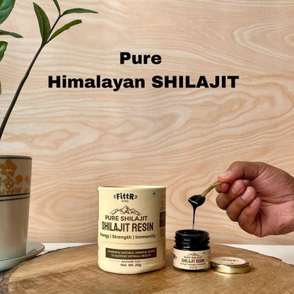 Fittr Bites Himalayan Shilajit/Shilajeet Original Resin 20g